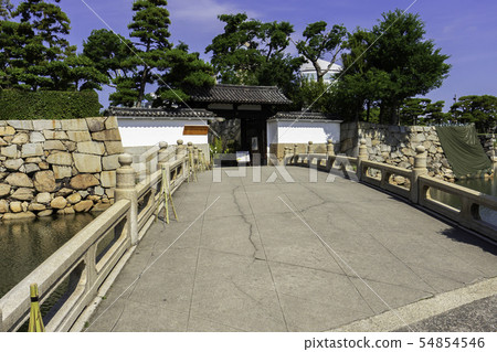 高松城堡Tamamo公園Otemon（Tomon）高松市，香川縣 54854546