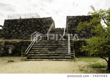 高松城堡塔瑪莫公園天壽台遺址高松市，香川縣 54854569