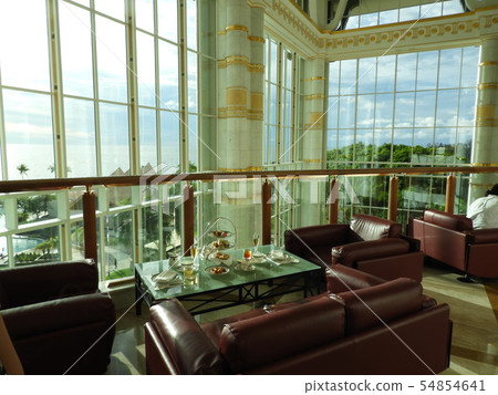 在酒店休息室享用下午茶 54854641