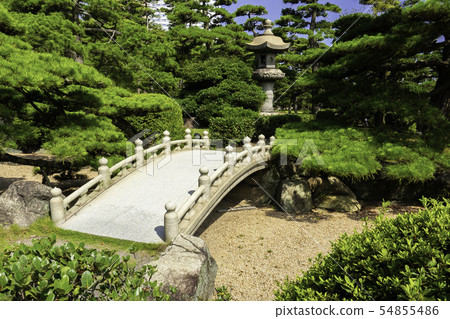 高松城堡塔瑪莫公園Yakumokaku花園高松市,香川縣 高松城堡塔瑪莫公園Yakumokaku花園高松市,香川縣 54855486