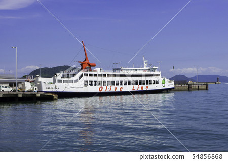 Shozushima Ferry Olive Line Takamatsu Port Kagawa Prefecture Takamatsu City Shozushima Ferry Olive Line Takamatsu Port Kagawa Prefecture Takamatsu City 54856868