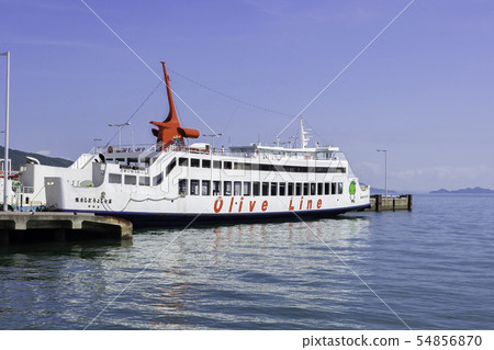 Shozushima Ferry Olive Line Takamatsu Port Kagawa Prefecture Takamatsu City 54856870
