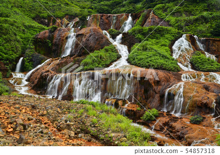 台灣 金瓜石 黃金瀑布 東北角瀑布 台北 The Golden Waterfall 黄金瀑布 台灣 金瓜石 黃金瀑布 東北角瀑布 台北 The Golden Waterfall 黄金瀑布 54857318