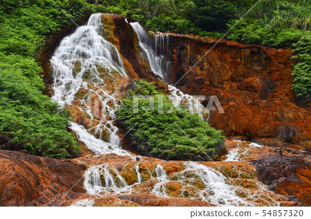 台灣 金瓜石 黃金瀑布 東北角瀑布 台北 The Golden Waterfall 黄金瀑布 台灣 金瓜石 黃金瀑布 東北角瀑布 台北 The Golden Waterfall 黄金瀑布 54857320