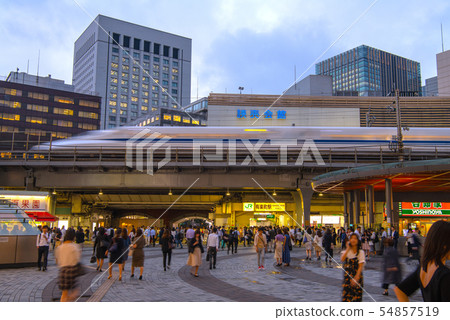 Tokyo cityscape of Japan I look at Yurakucho Station (central exit) 54857519