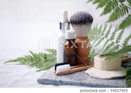 Zero waste natural cosmetics products on marble 54857985