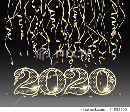 New year 2020 card 54858300