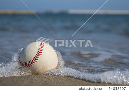 Ball that wears a wave 54858307