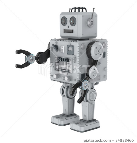 Robot tin toy 54858460