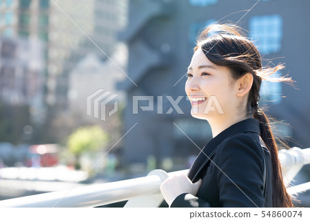 Business female outdoor 54860074
