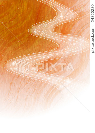 Autumn river japanese paper background 54860280