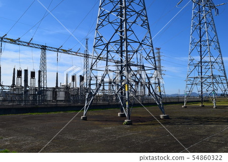 變電站設備和輸電線路 變電站設備和輸電線路 54860322