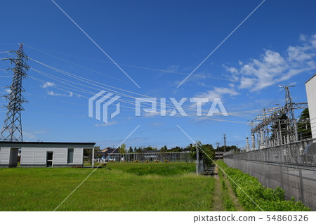 變電站設備和輸電線路 變電站設備和輸電線路 54860326