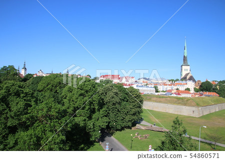 塔林老鎮都市風景 54860571
