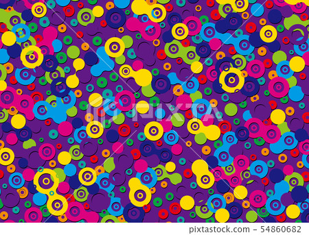 背景圖案點 54860682