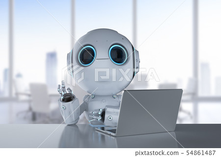 mini robot work 54861487