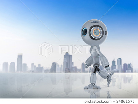 mini robot walk mini robot walk 54861575
