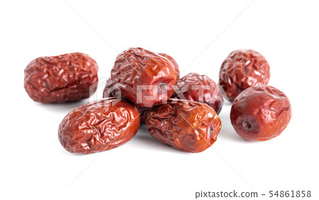 chinese red date isolated on white background 54861858