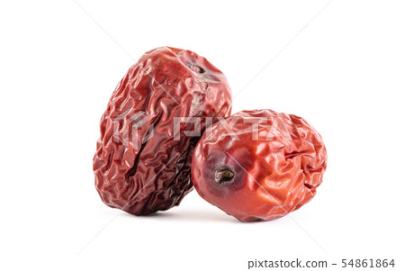 chinese red date isolated on white background chinese red date isolated on white background 54861864