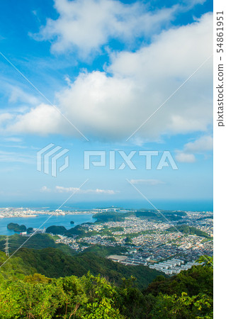 Mt. Atsuo to the Pacific Ocean 54861951