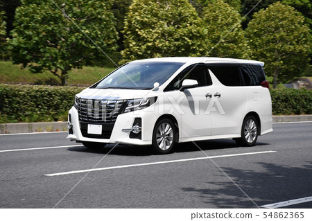 Car driving minivan Car driving minivan 54862365