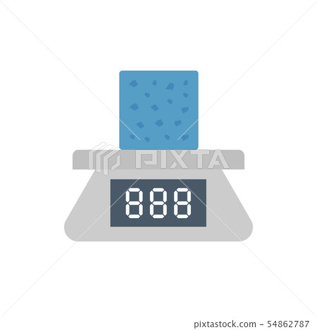 concrete testing icon 54862787