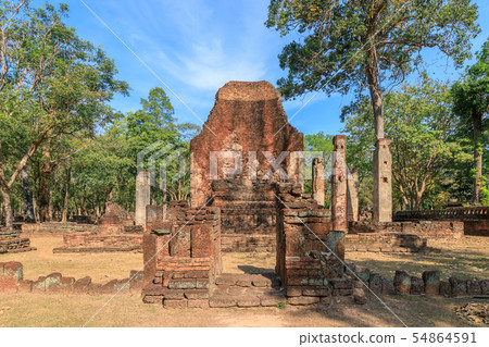 Wat Phra Si Ariyabot temple in Kamphaeng Phet Wat Phra Si Ariyabot temple in Kamphaeng Phet 54864591