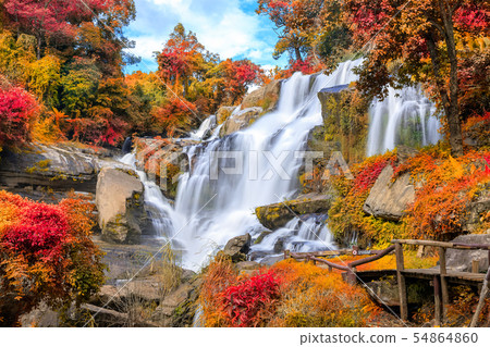 Mae Klang Waterfall, Doi Inthanon National Park, 54864860