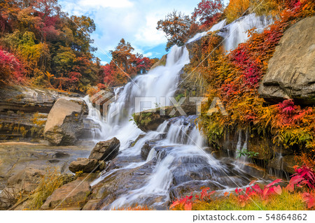 Mae Klang Waterfall, Doi Inthanon National Park, 54864862