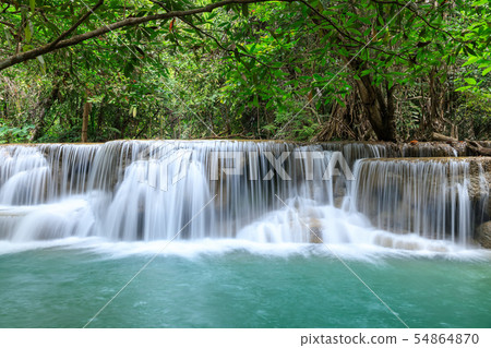Huai Mae Khamin Waterfall, Khuean Srinagarindra Huai Mae Khamin Waterfall, Khuean Srinagarindra 54864870