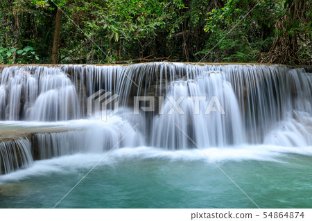 Huai Mae Khamin Waterfall, Khuean Srinagarindra Huai Mae Khamin Waterfall, Khuean Srinagarindra 54864874