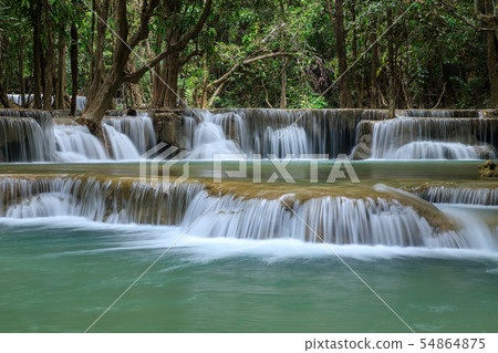 Huai Mae Khamin Waterfall tier 2, Khuean Huai Mae Khamin Waterfall tier 2, Khuean 54864875