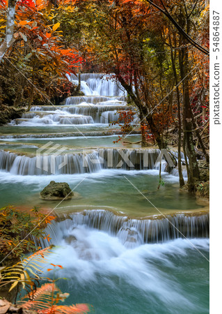Huai Mae Khamin Waterfall tier 1, Khuean Huai Mae Khamin Waterfall tier 1, Khuean 54864887