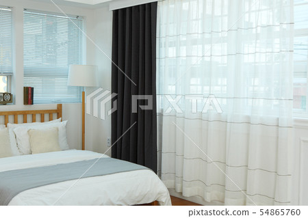 Curtains, blankets, windows, 54865760