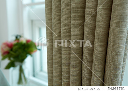 Curtains, blankets, windows, 54865761