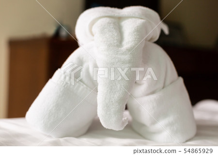 white elephant towel decor greeting hotel white elephant towel decor greeting hotel 54865929