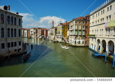 Water supply on the surface of the water. Water supply on the surface of the water. 54866004