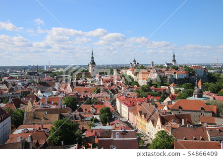 Cityscape of Tallinn Old Town Cityscape of Tallinn Old Town 54866409