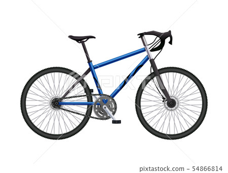 Bicycle Realistic Bike Composition Bicycle Realistic Bike Composition 54866814