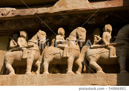 Warrors on Horse Back, Khajuraho Warrors on Horse Back, Khajuraho 54866981