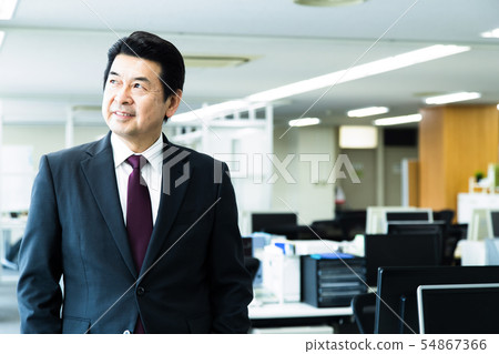 Male President Business Businessman Middle Office 54867366