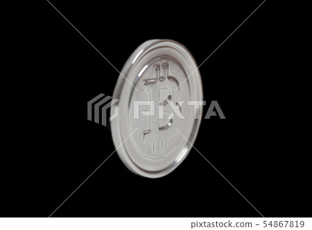 Silver Bitcoin Crypto Currency Silver Bitcoin Crypto Currency 54867819