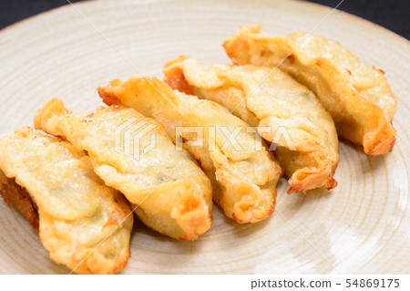 Delicious fried dumplings Delicious fried dumplings 54869175