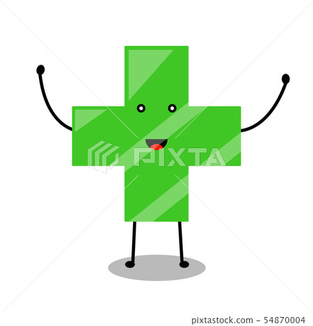 Smile green pharmacy logo. 54870004