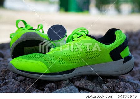 Sport watch for running  on shoes 54870679