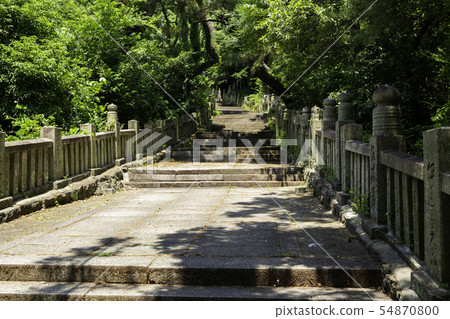Gakuen Hachimangu Shrine approach to the stairs Grenade park Kanonji City, Kagawa Prefecture 54870800