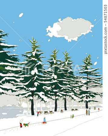 winter road 54871503