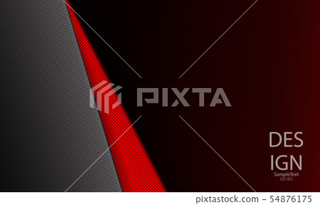 Abstract red dark grooved design with a dark corner Abstract red dark grooved design with a dark corner 54876175