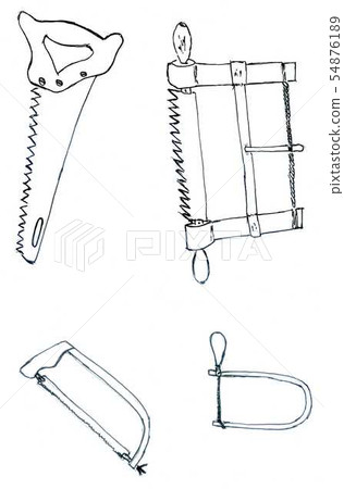 Hand Saws Sketch Hand Saws Sketch 54876189