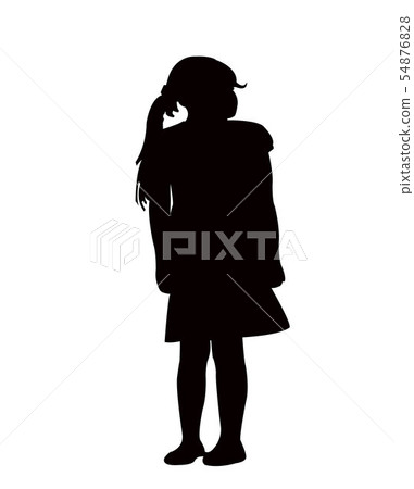 a girl body silhouette vector a girl body silhouette vector 54876828